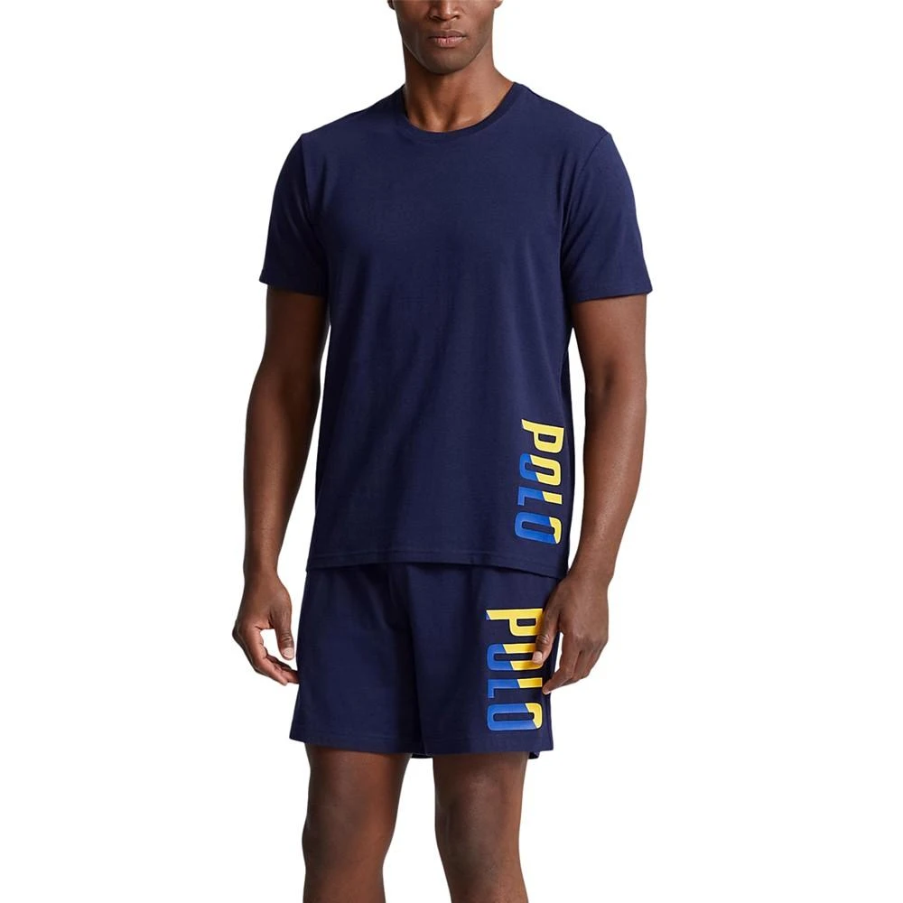 商品Ralph Lauren|Men's Short Sleeve Sleep Shirt,价格¥174,第4张图片详细描述
