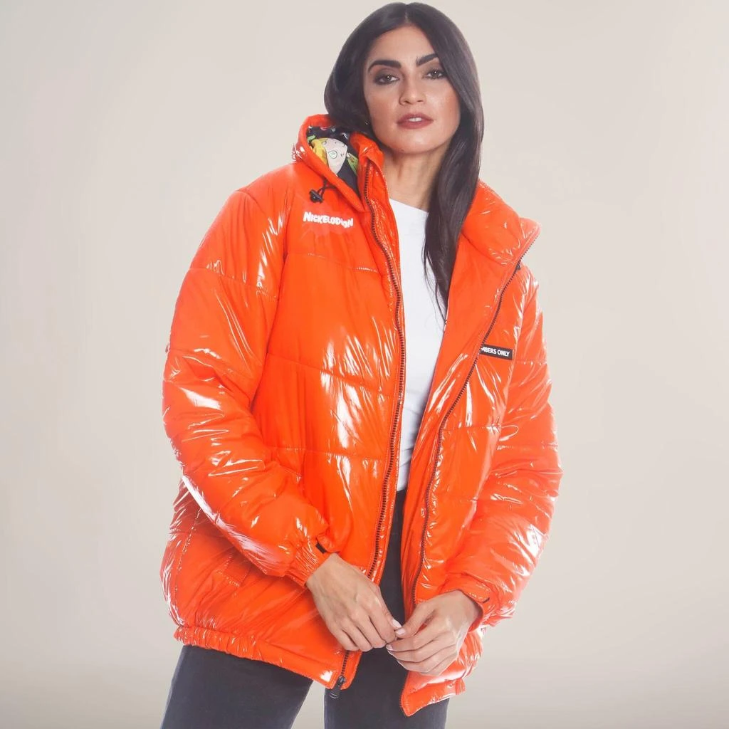 Women's Nickelodeon Shiny Collab Puffer Oversized Jacket 商品