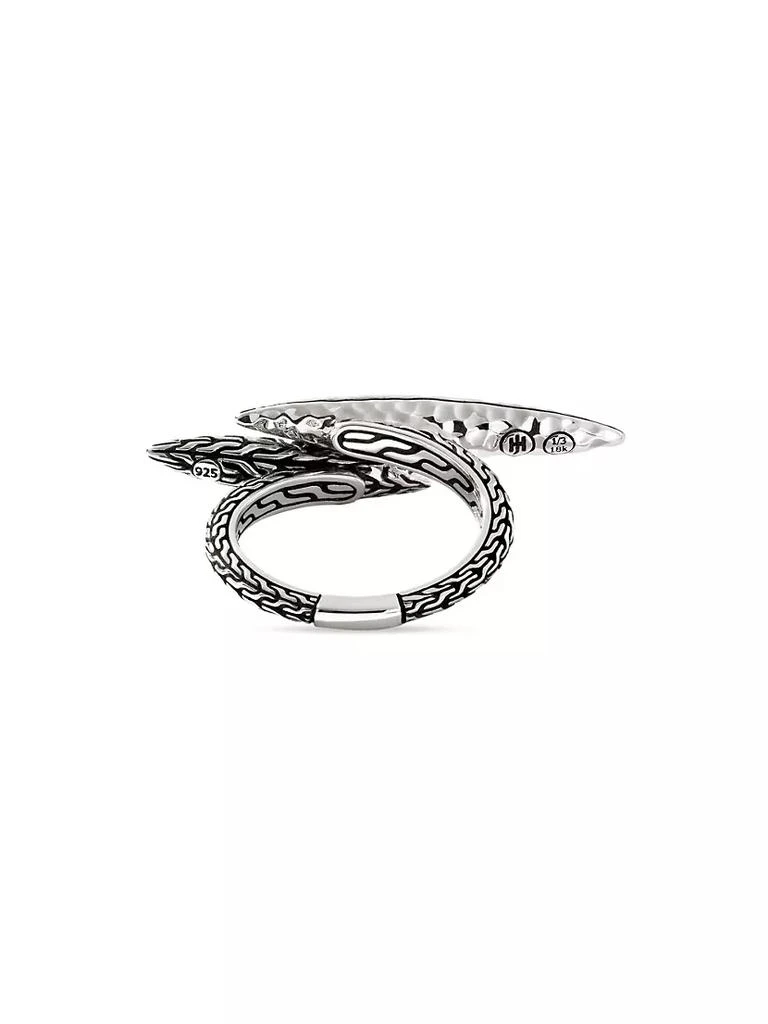 商品John Hardy|Classic Chain Sterling Silver &amp; 18K Yellow Gold Ring,价格¥5208,第5张图片详细描述