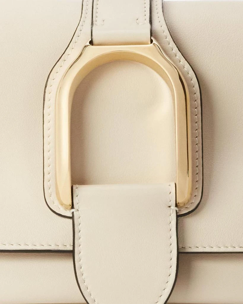 商品Ralph Lauren|Welington Flap Leather Shoulder Bag,价格¥14694,第5张图片详细描述