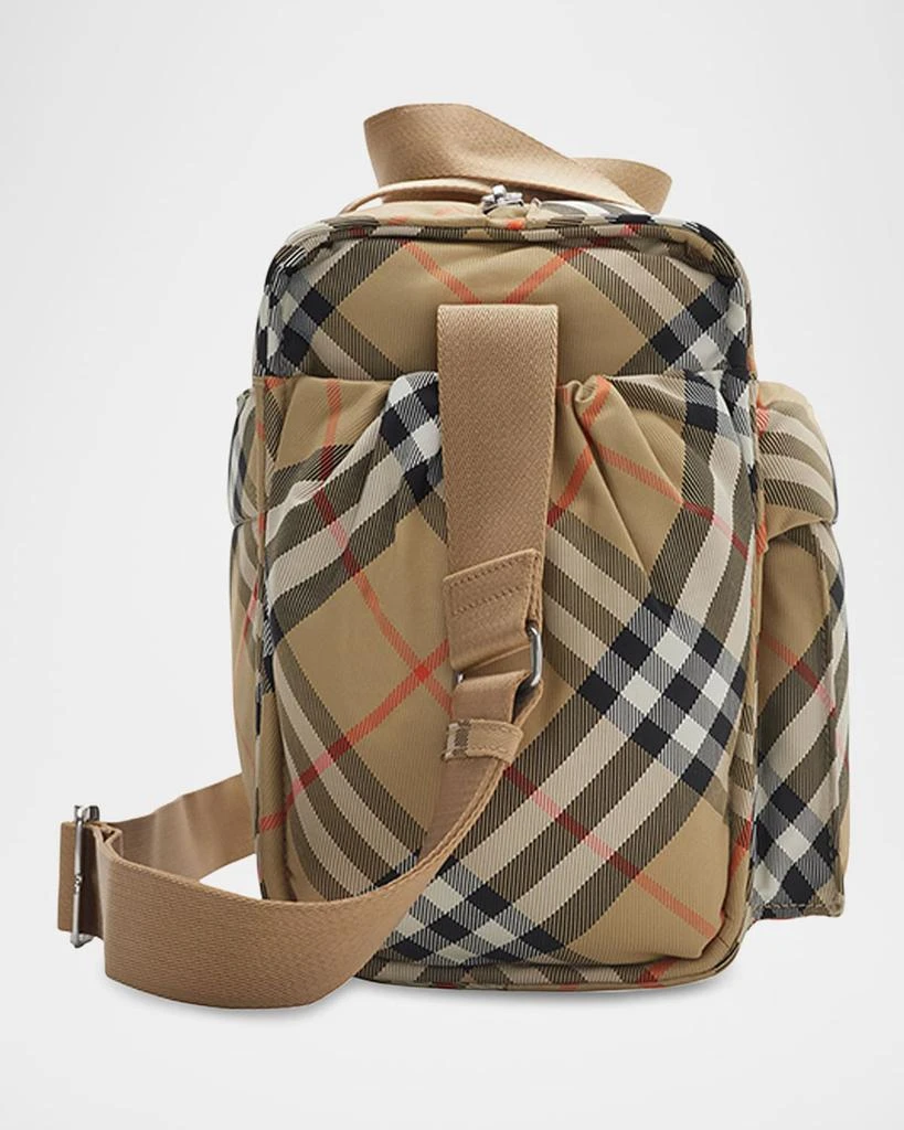 商品Burberry|Check-Print Diaper Bag,价格¥10643,第3张图片详细描述