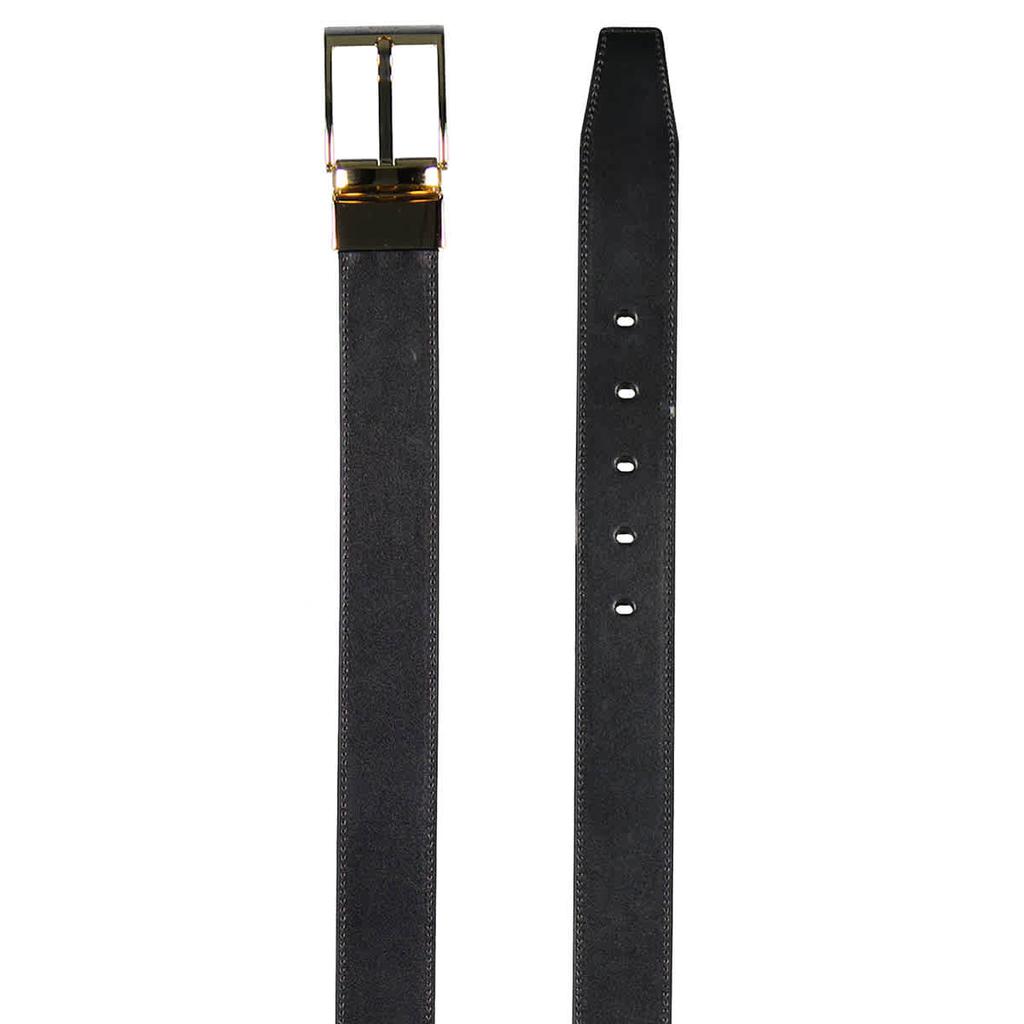 Bally Mens Shiff 35 Black Leather Belt, Size 115 CM商品第3张图片规格展示