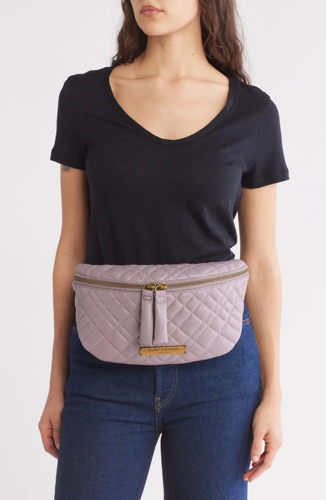 商品Kurt Geiger|Brixton Leather Belt Bag,价格¥1217,第2张图片详细描述