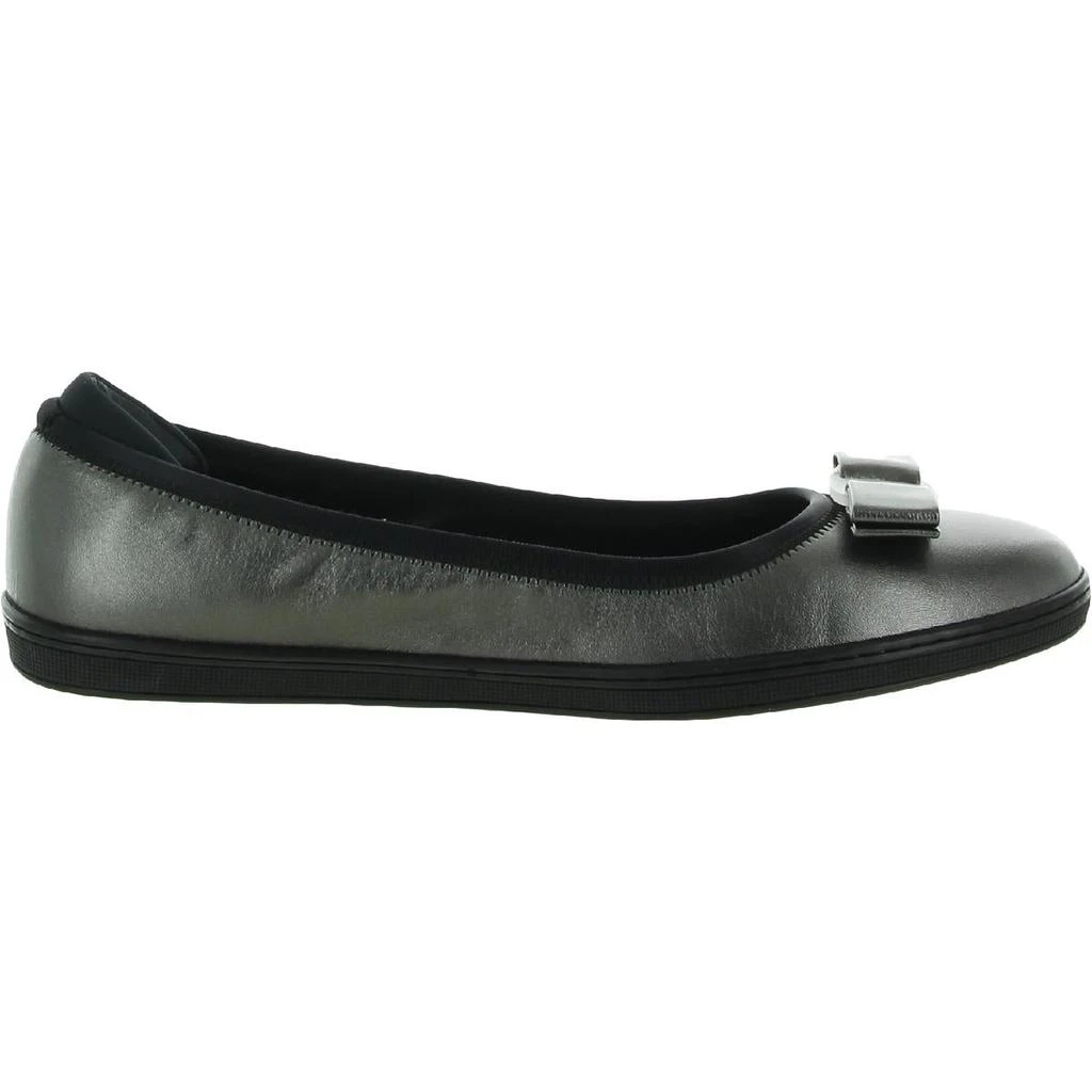 商品Salvatore Ferragamo|Salvatore Ferragamo Womens Savina Leather Slip-On Ballet Flats,价格¥1808,第5张图片详细描述