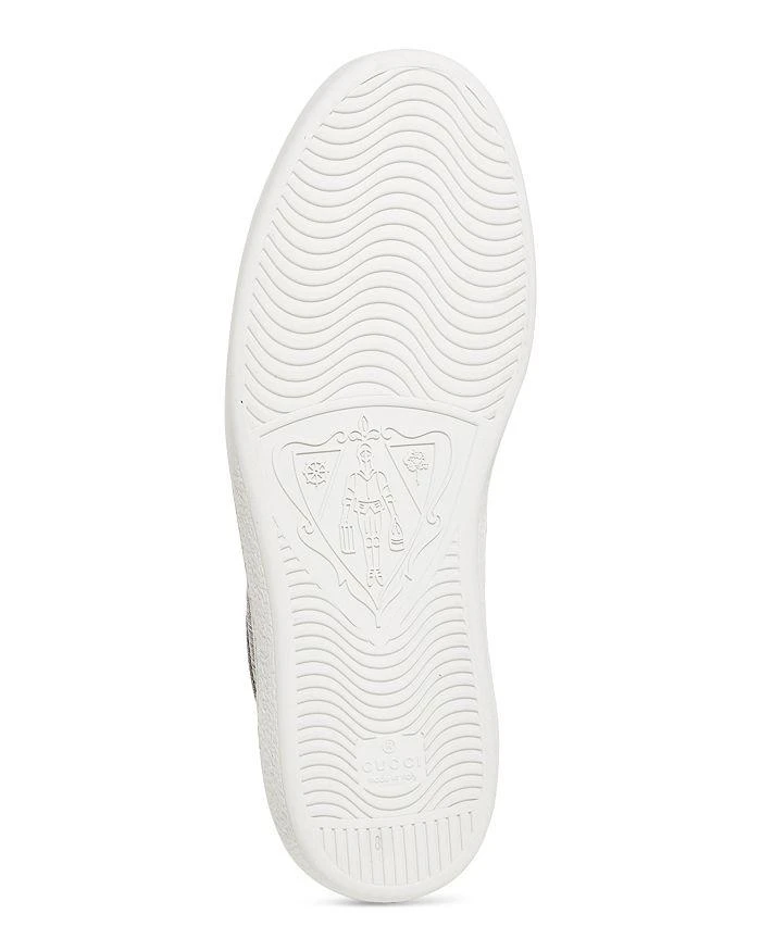 商品Gucci|Men's Monogram Low Top Leather Trim Sneakers,价格¥6106,第5张图片详细描述