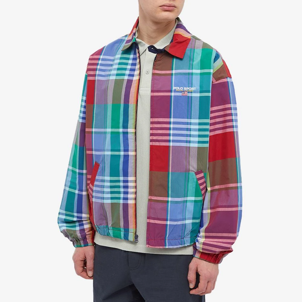 商品Ralph Lauren|Polo Ralph Lauren Sport Madras Windbreaker,价格¥919,第2张图片详细描述