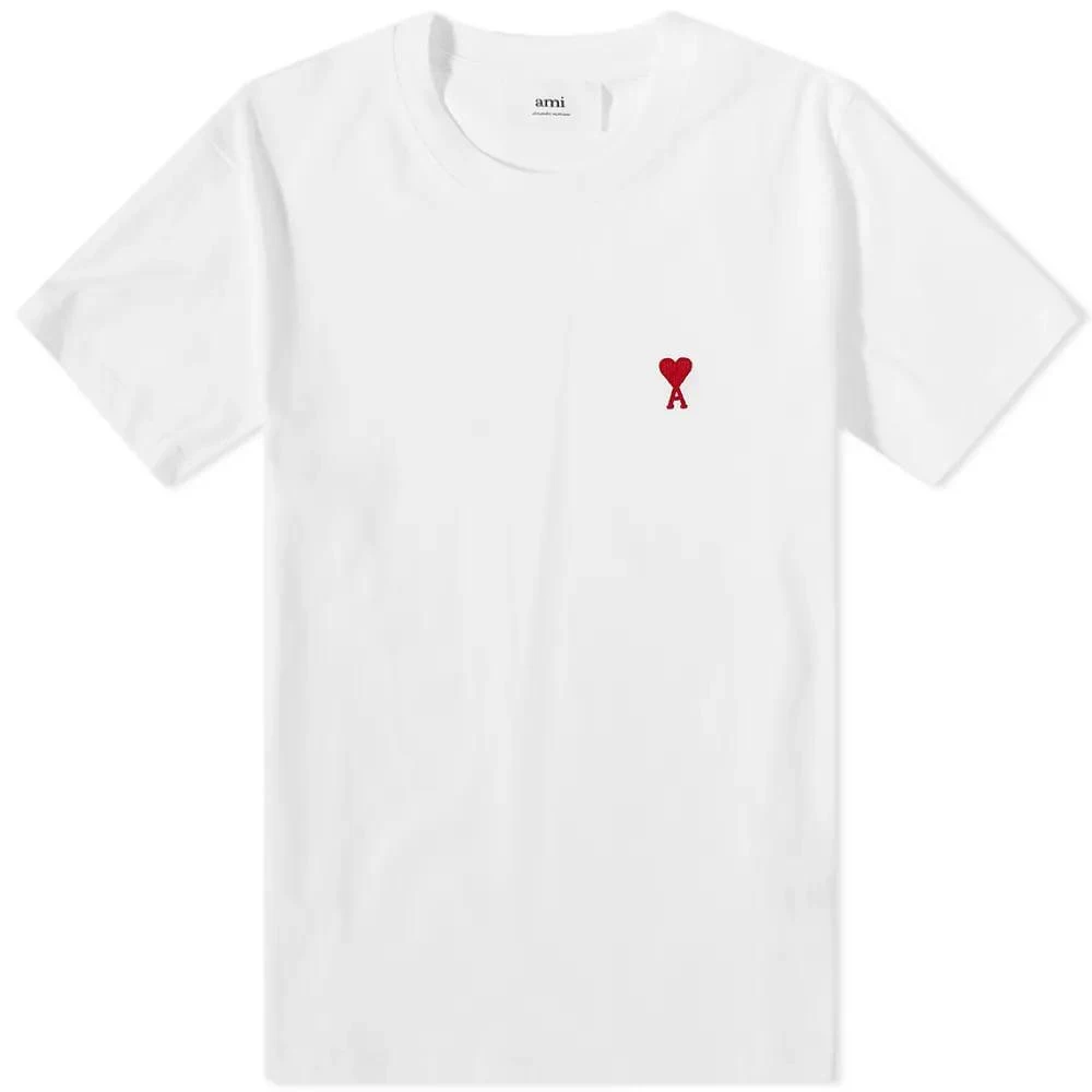 商品AMI|男式 迷你红心 T恤,价格¥1050,第1张图片