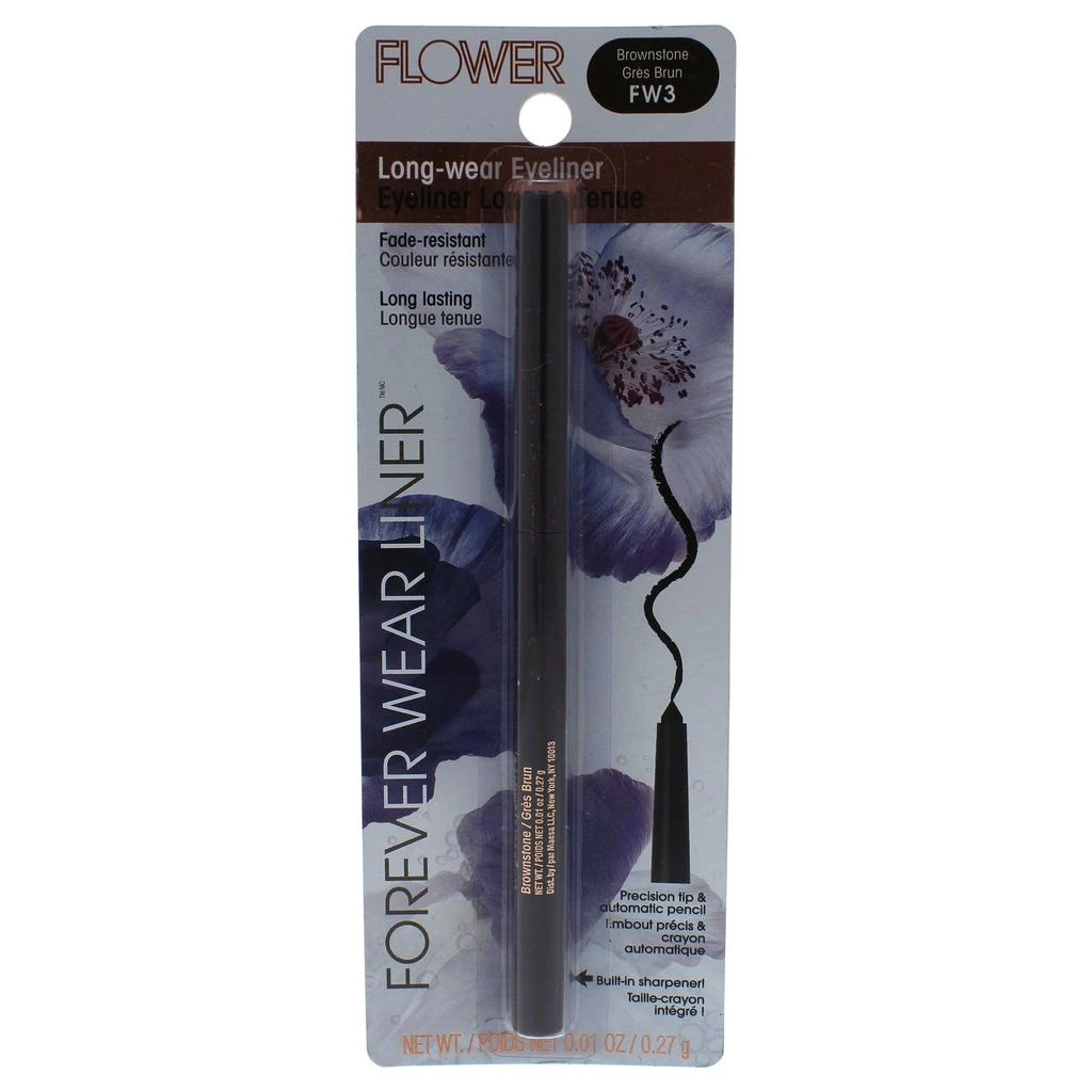 商品Flower Beauty|Forever Wear Liner Long-Wear Eyeliner - FW3 Brownstone by  for Women - 0.01 oz Eyeliner,价格¥127,第1张图片