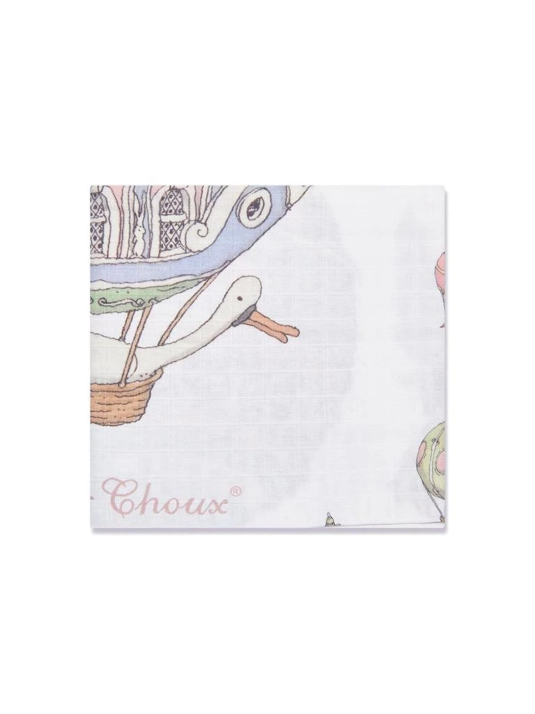 商品Atelier Choux|Atelier Choux Graphic Intarsia Finished Edge Blanket,价格¥460,第2张图片详细描述