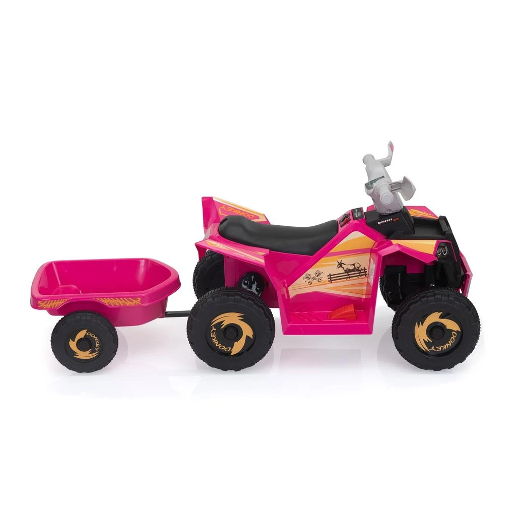 商品Streamdale Furniture|Streamdale Electric ATV for Kids with Trailer Bluetooth,价格¥1932,第4张图片详细描述