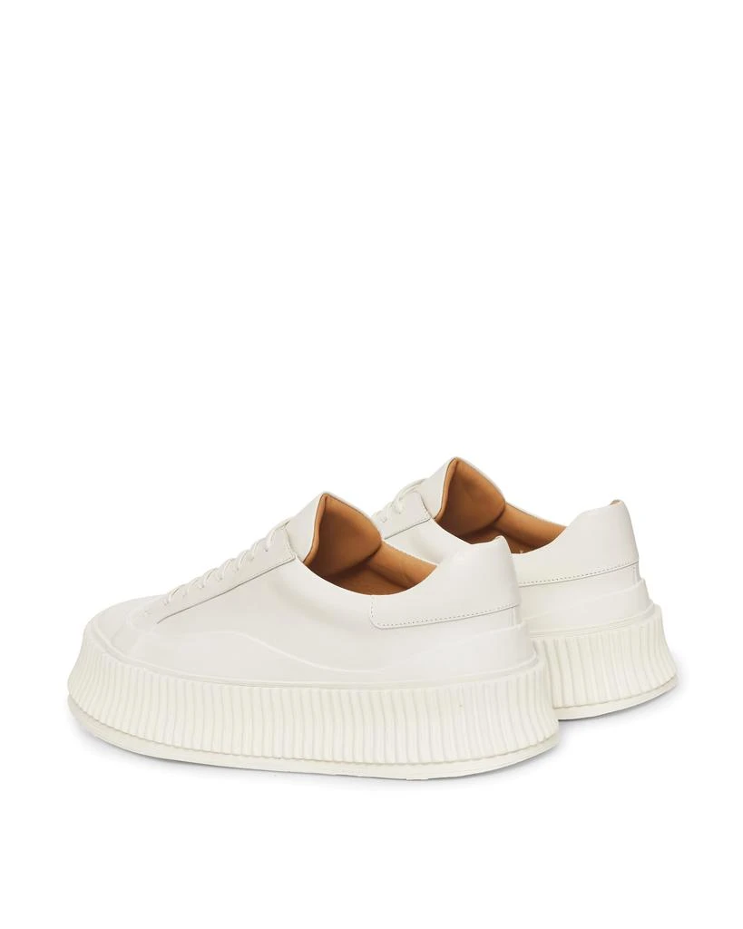 商品Jil Sander|Vulcanized Leather Sneakers White,价格¥3172,第4张图片详细描述