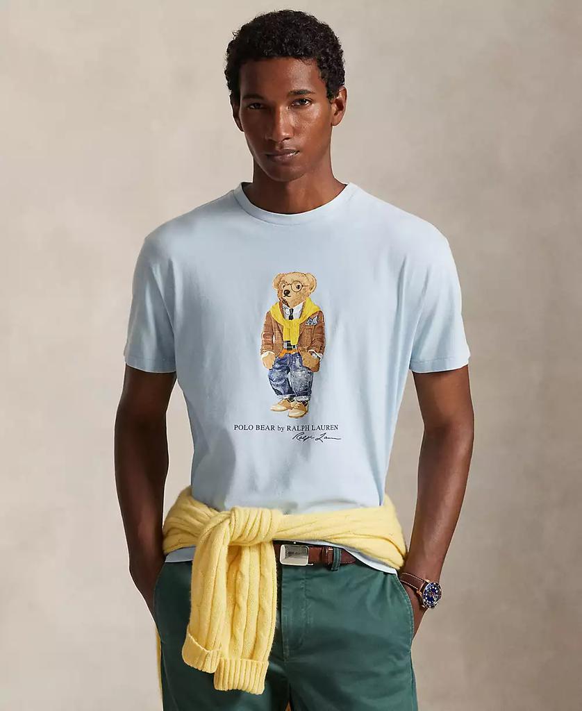 Men's Big & Tall Bear Printed Short Sleeves T-Shirt image 2