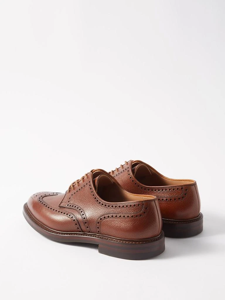 Pembroke grained-leather brogues 商品