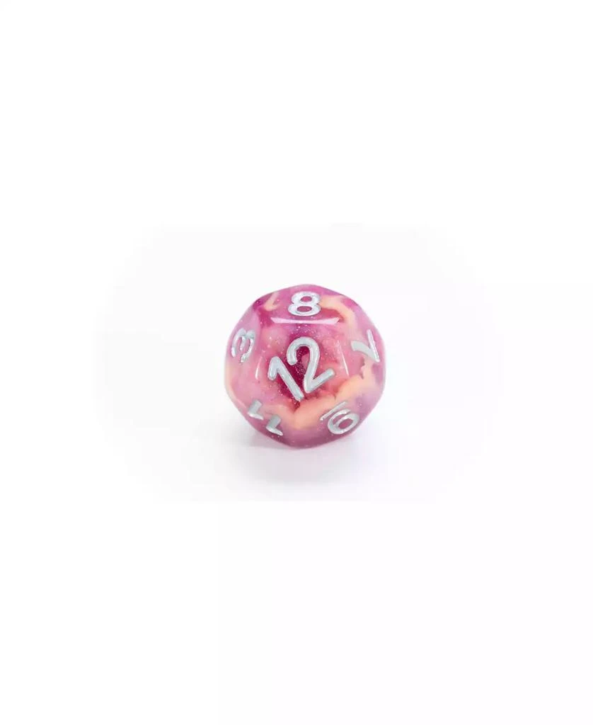 Aether Raspberry and Cream Dice Set, 8 Pieces 商品