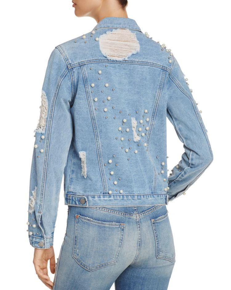 商品Glamorous|Embellished Denim Jacket,价格¥966,第2张图片详细描述