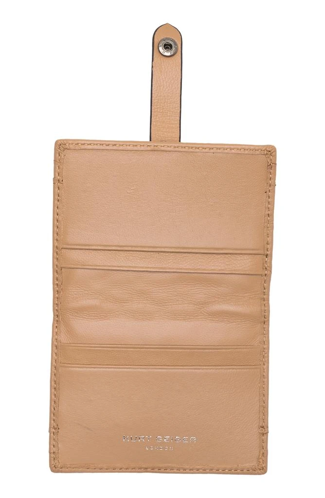 商品Kurt Geiger|Quilted Leather Bifold Card Wallet,价格¥196,第4张图片详细描述