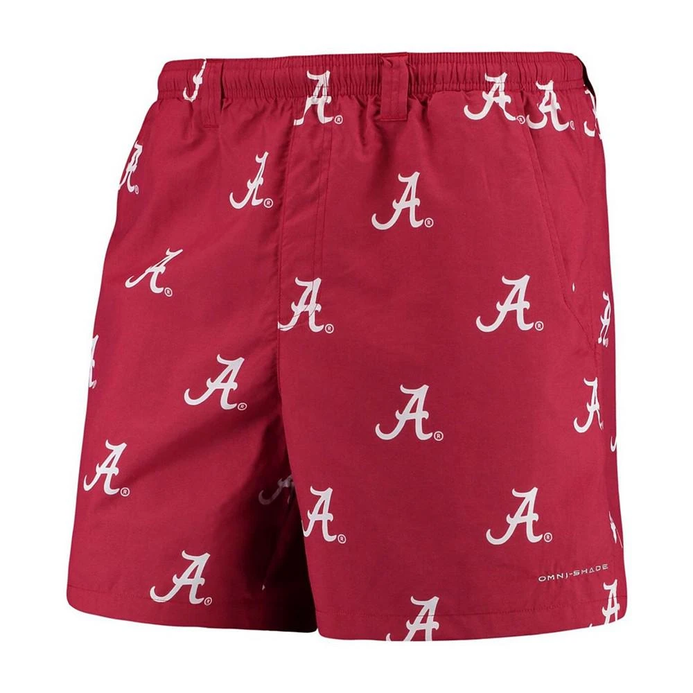 商品Columbia|Men's Crimson Alabama Crimson Tide Backcast II Omni-Shade Hybrid Shorts,价格¥368,第1张图片