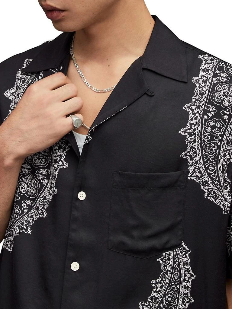 商品ALL SAINTS|Aaran Camp Shirt,价格¥1186,第4张图片详细描述