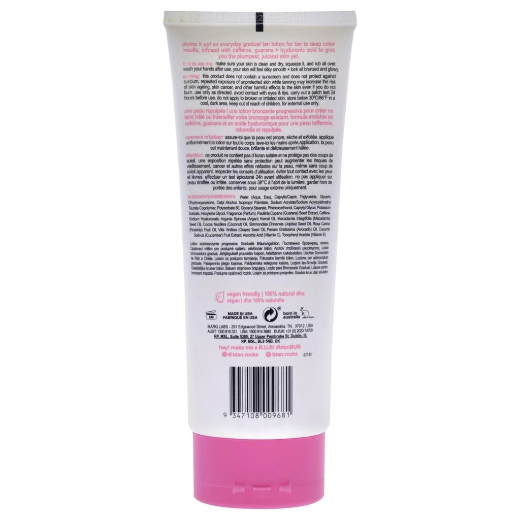 商品B.Tan|Plump Up The Bronze Gradual Tan Lotion - Tan To Deep by  for Unisex - 8 oz Bronzer,价格¥150,第1张图片