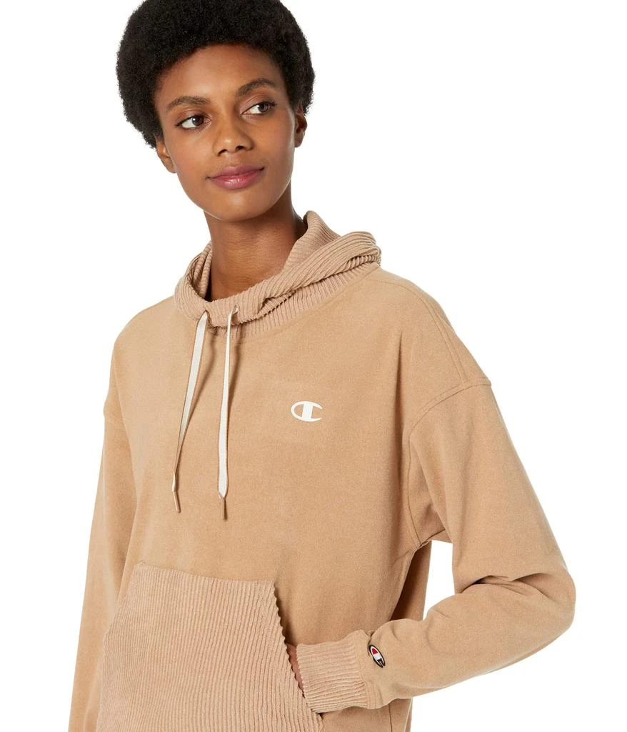 商品CHAMPION|Soft Touch Rib Mix Hoodie,价格¥448,第3张图片详细描述