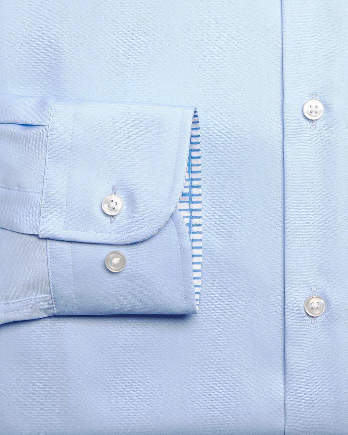 商品Hugo Boss|H-Hank-Kent-C3-214 1 Cotton Contrast Trim Slim Fit Dress Shirt,价格¥828-¥1104,第4张图片详细描述