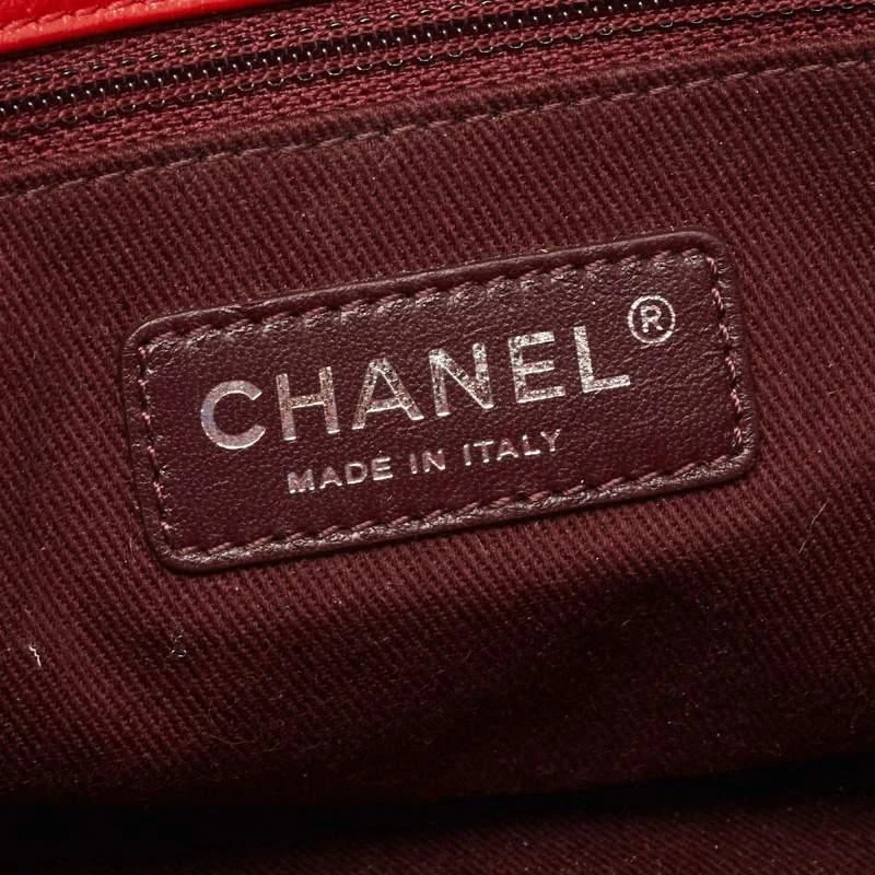 Chanel Red Leather Chain Around Flap Shoulder Bag 商品
