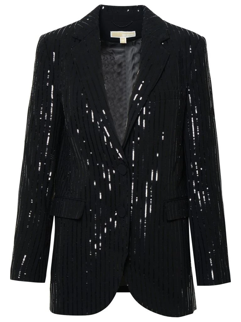 商品Michael Kors|Blazer In Black Triacetate Blend,价格¥4320,第1张图片