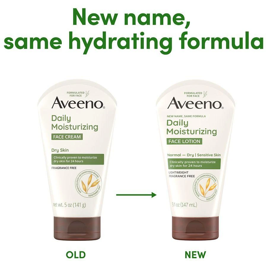 商品Aveeno|Daily Moisturizing Face Lotion With Oat For Dry Skin,价格¥96,第3张图片详细描述