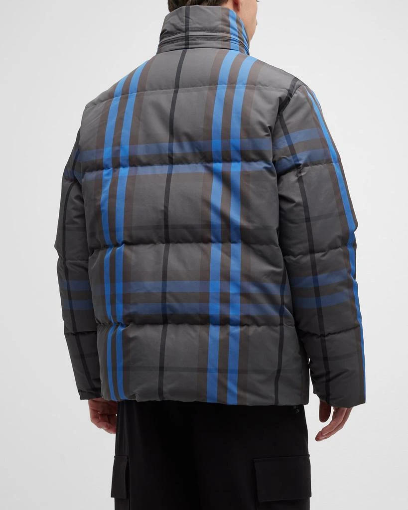 商品Burberry|Men's Digby Check Puffer Jacket,价格¥5438,第4张图片详细描述