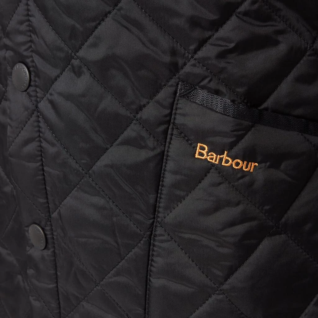 商品Barbour| 男士绗缝翻领夹克外套 黑色,价格¥1088,第4张图片详细描述