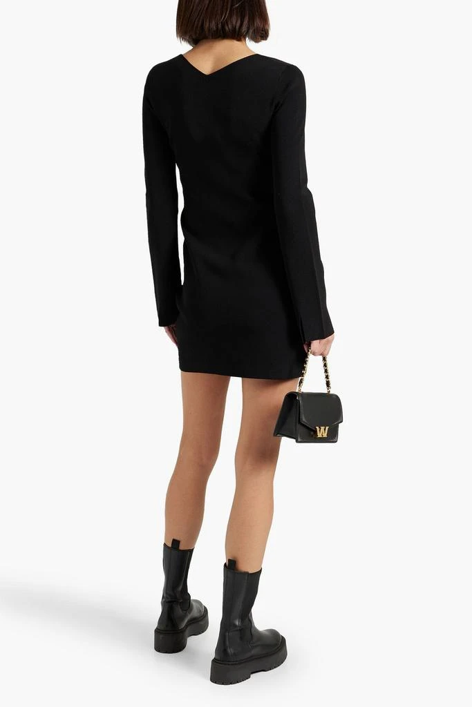 商品Helmut Lang|Cutout ribbed-knit mini dress,价格¥1107,第3张图片详细描述