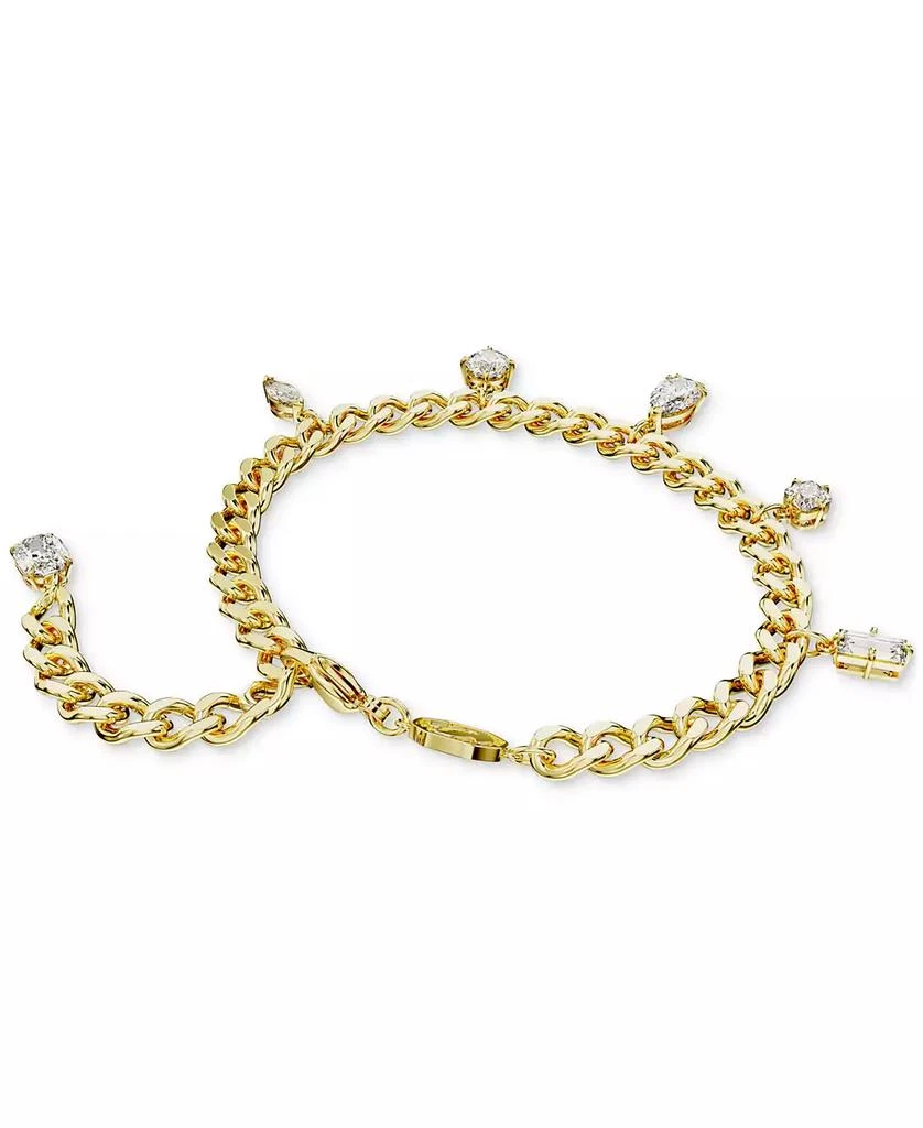 商品Swarovski|Gold-Tone Dextera Crystal Chain Bracelet,价格¥670,第4张图片详细描述