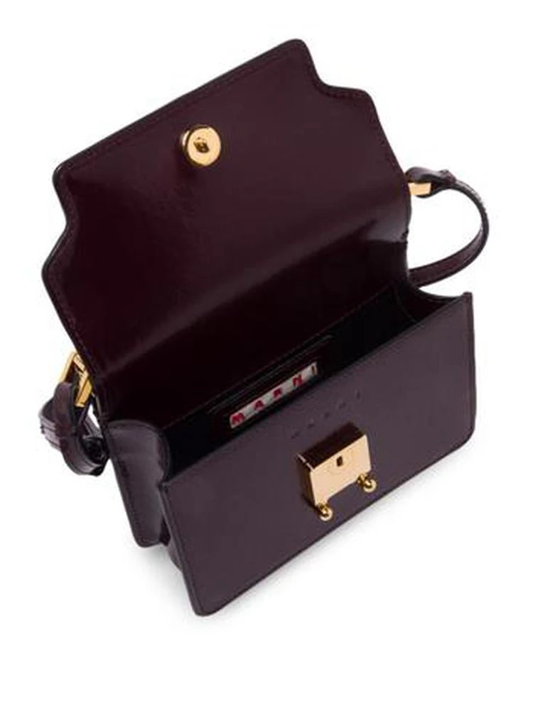 商品Marni|Micro 真皮 Trunk 斜挎包,价格¥5655,第2张图片详细描述