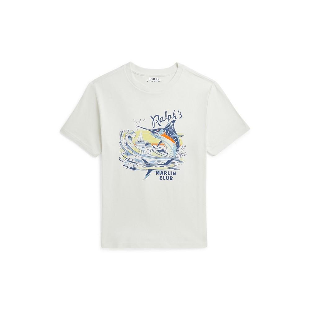 Polo Ralph Lauren | Big Boy Marlin-Graphic Cotton Jersey Tee 159.45元 商品图片