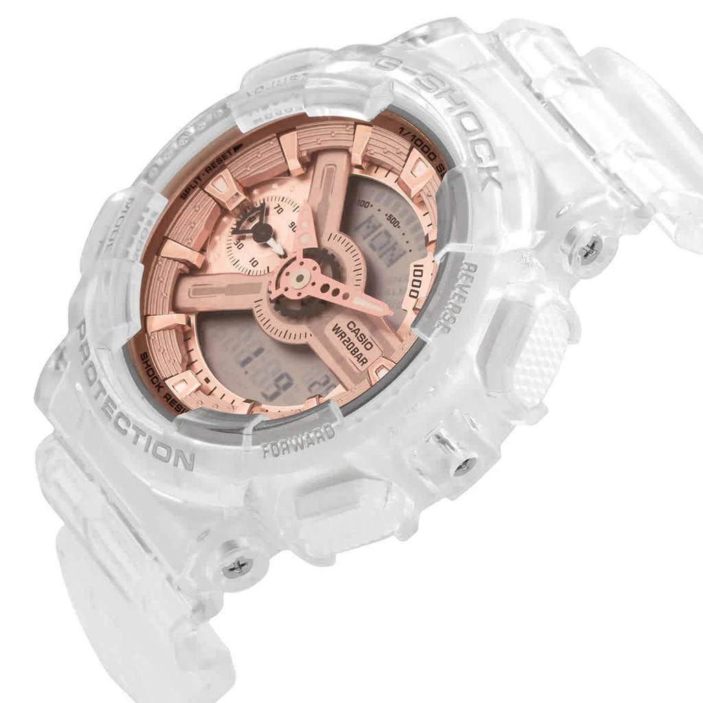 商品Casio|G-Shock Perpetual Alarm World Time Quartz Analog-Digital Ladies Watch GMA-S110SR-7A,价格¥631,第2张图片详细描述