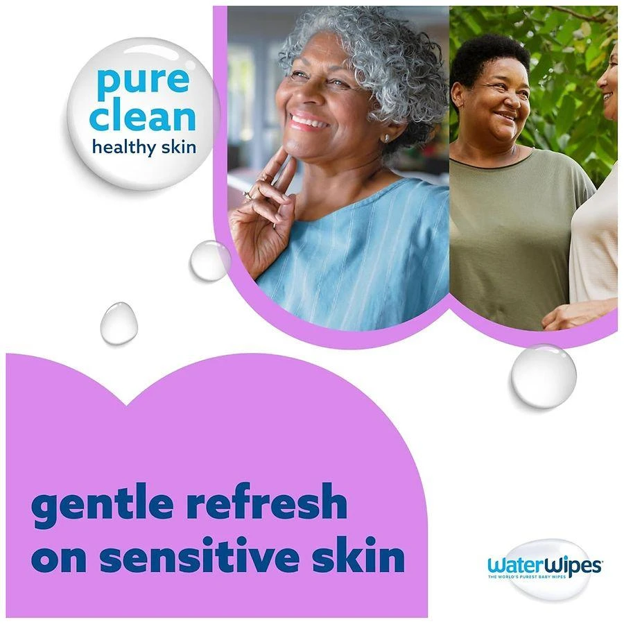 Sensitive+ Body & Intimate, 3-In-1 Cleans, Cares, Protects, 99.9% Water Unscented 商品