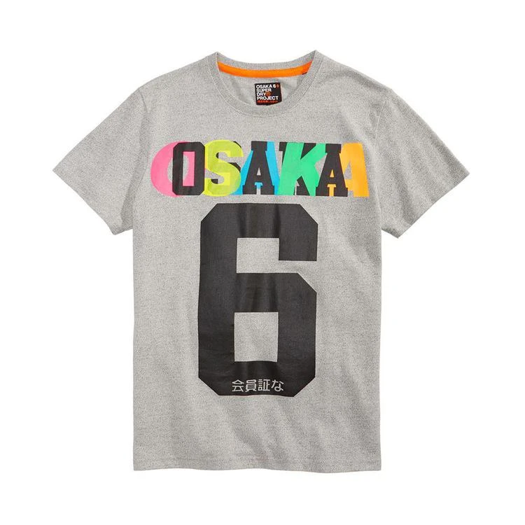 商品Superdry|Men's	Osaka 6 Hyper Graphic-Print T-Shirt,价格¥127,第1张图片