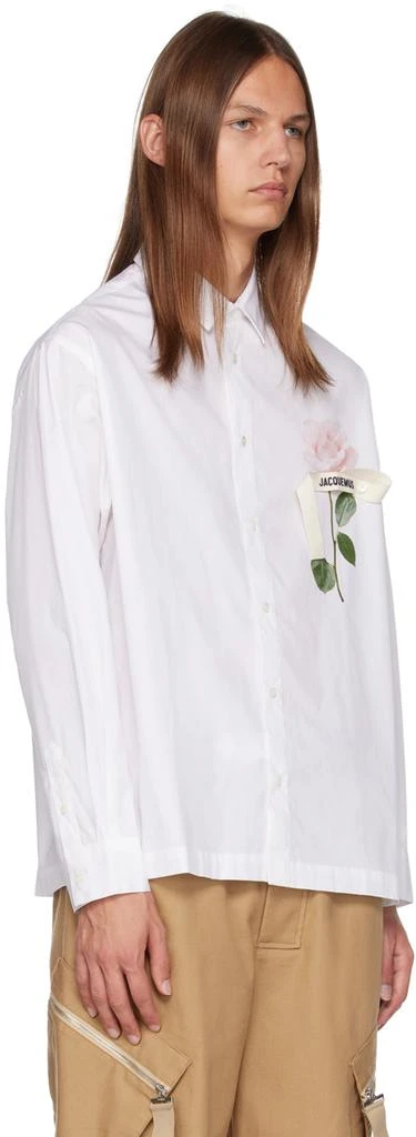 商品Jacquemus|White Le Chouchou 'La Chemise Baou' Shirt,价格¥2216,第2张图片详细描述