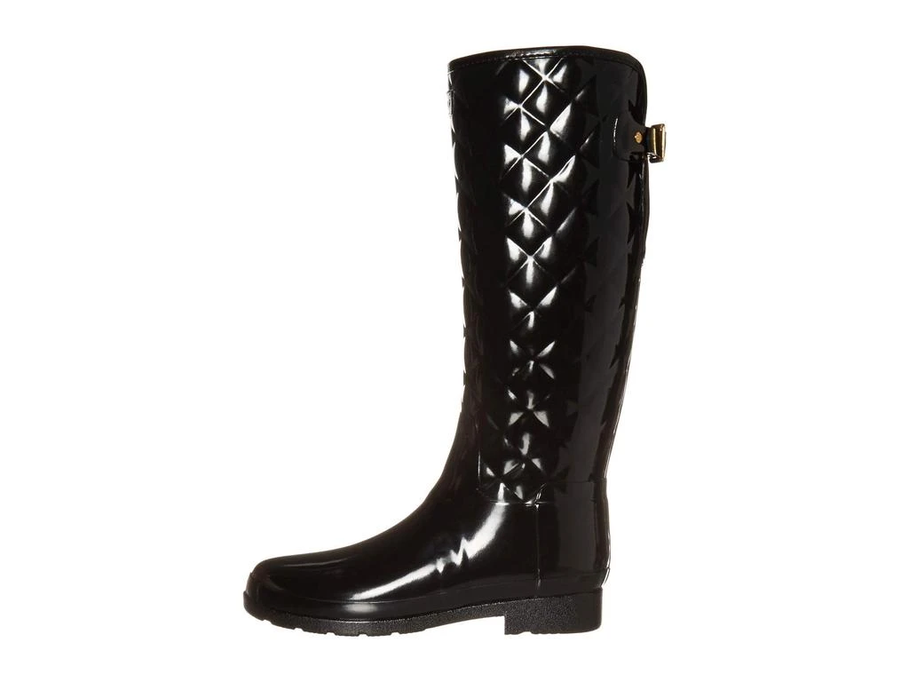 商品Hunter|Refined Gloss Quilt Tall Rain Boots,价格¥1400,第4张图片详细描述