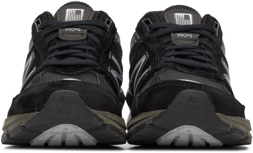 Black Made In US 990v5 Sneakers商品第2张图片规格展示