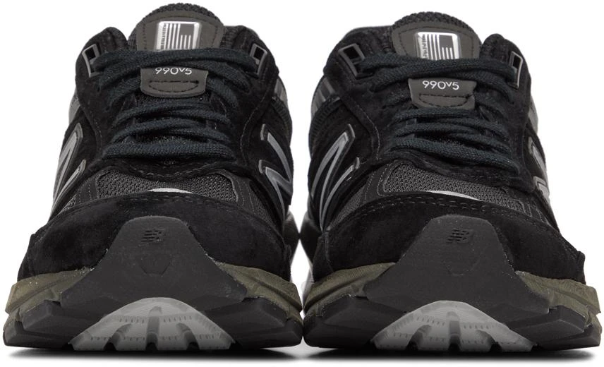 商品New Balance|Black Made In US 990v5 Sneakers,价格¥1318,第2张图片详细描述