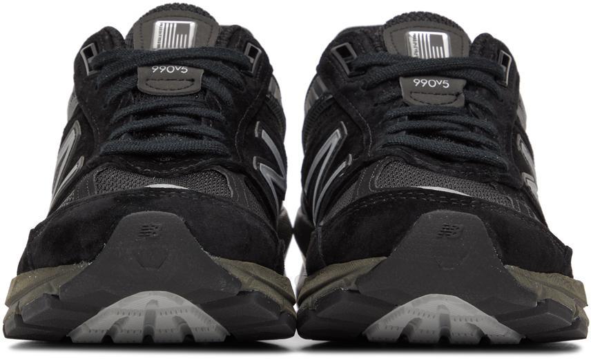 商品New Balance|Black Made In US 990v5 Sneakers,价格¥1383,第4张图片详细描述