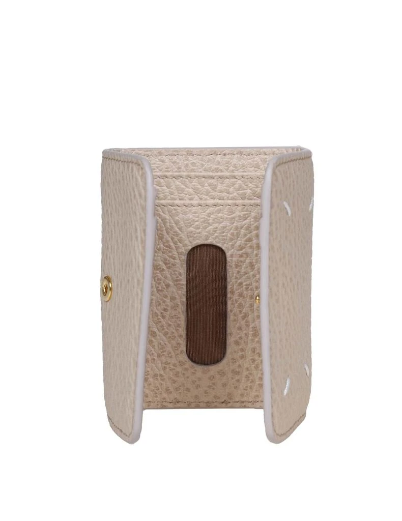 商品MAISON MARGIELA|Maison Margiela Card Holder In Cashmere Color Leather,价格¥1857,第3张图片详细描述