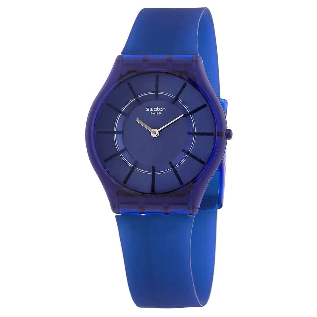 商品Swatch|Swatch Deep Acqua Quartz Blue Dial Ladies Watch SS08N102,价格¥648,第1张图片