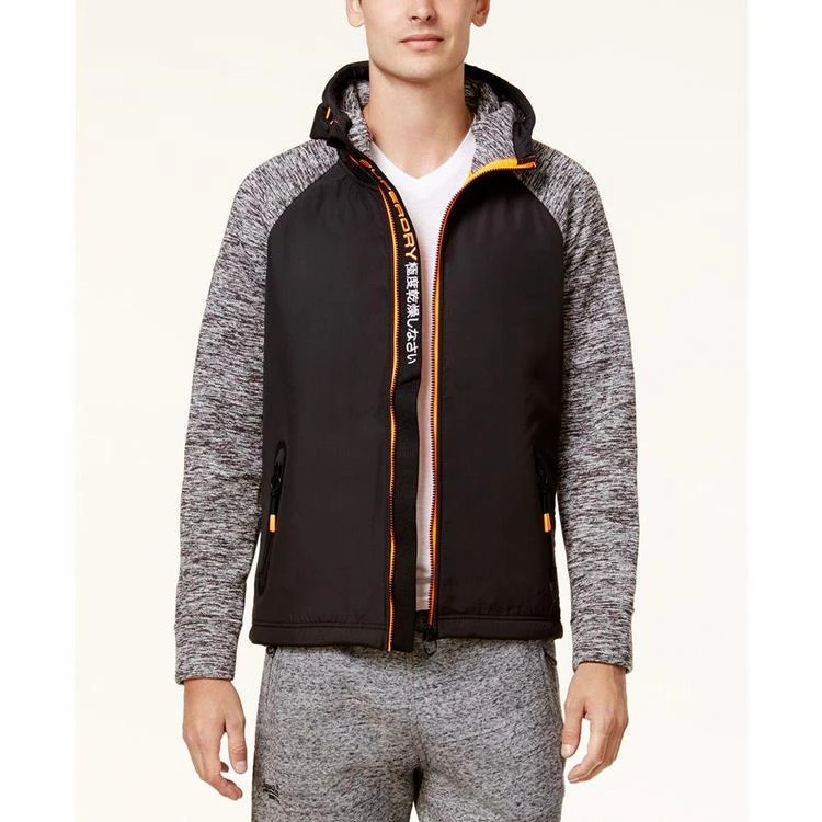 商品Superdry|Men's Pattern-Blocked Jacket,价格¥426,第1张图片