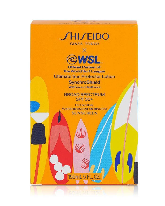 商品Shiseido|Limited Edition World Surf League Ultimate Sun Protector Lotion SPF 50+ 5 oz.,价格¥374,第3张图片详细描述