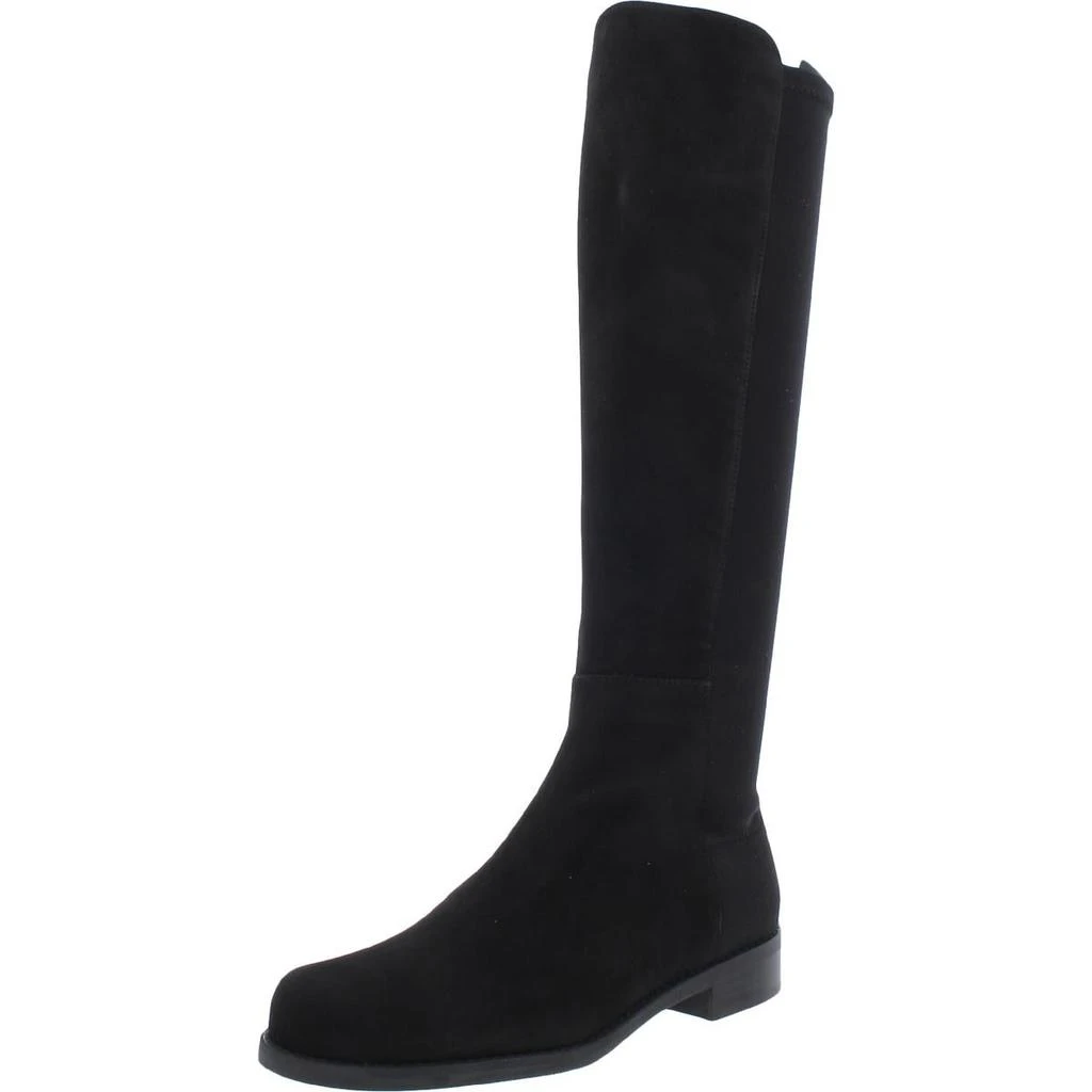 商品Stuart Weitzman|Stuart Weitzman Womens Half n Half Pull On Block Heel Knee-High Boots,价格¥1224,第1张图片