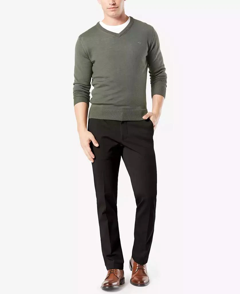 Men's Workday Smart 360 Flex Straight Fit Khaki Stretch Pants 商品