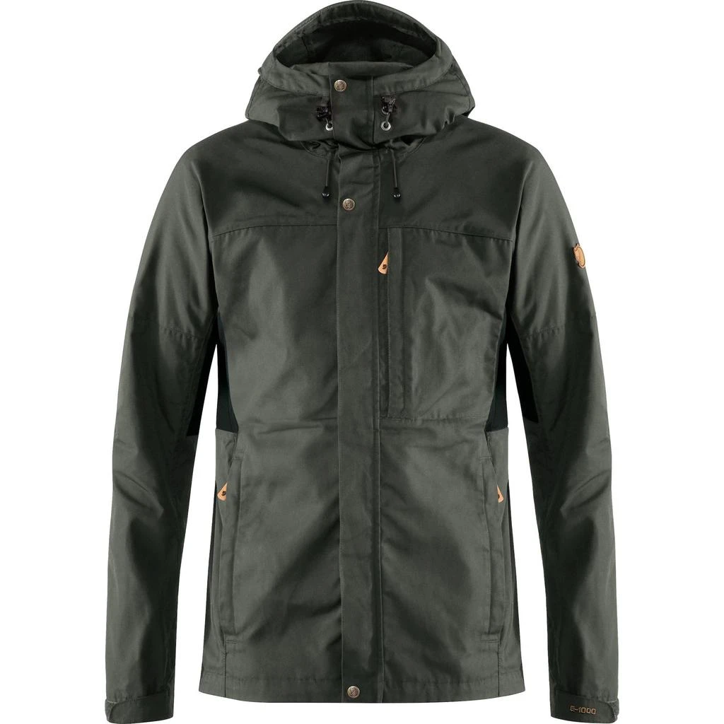 商品Fjällräven|Fjallraven Kaipak Jacket - Dark Grey/Black,价格¥2328,第1张图片