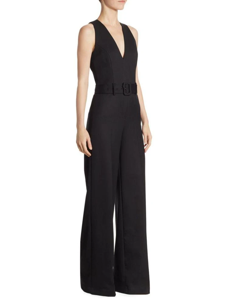 商品Theory|Belted Tux V-Neck Jumpsuit,价格¥1470,第1张图片